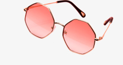 眼镜女生眼镜粉红色眼镜时尚眼镜素材