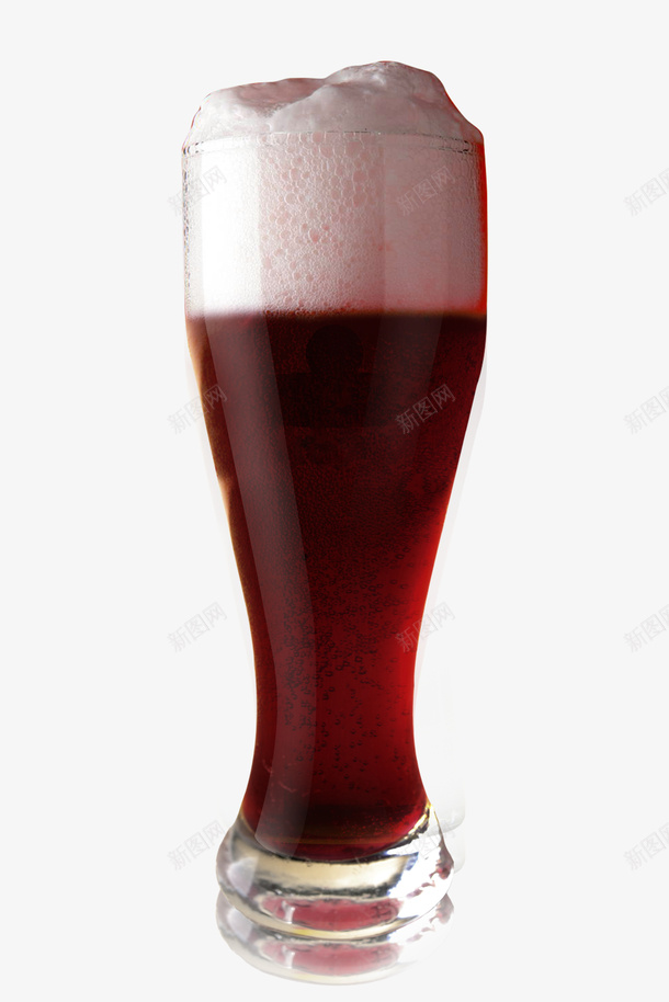 红的啤酒杯子png免抠素材_新图网 https://ixintu.com 红色啤酒 红色气泡水 红色饮料 苏打 饮品