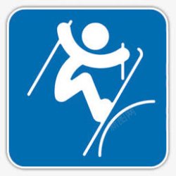 自由泳自由泳滑雪奥运会索契2014图标高清图片