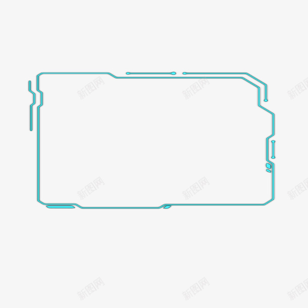 边框装饰png免抠素材_新图网 https://ixintu.com 免扣 电竞 花边 边框