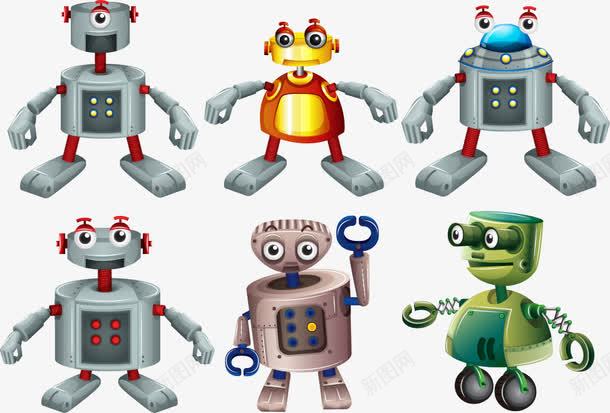 机器人玩具png免抠素材_新图网 https://ixintu.com 卡通机器人 机器人 机器人玩具 玩具 矢量机器人