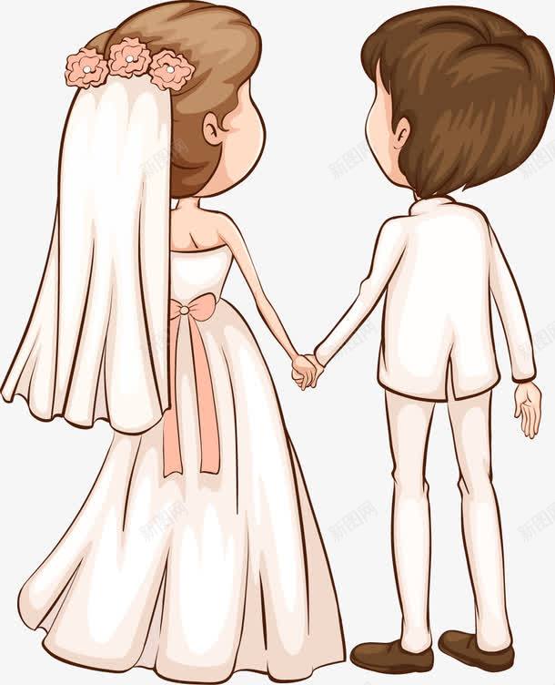 唯美婚纱照png免抠素材_新图网 https://ixintu.com 唯美 夫妻 婚纱