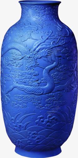 中国青花瓷瓶图案素材