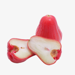 莲雾免抠素材水果红色雾莲营养高清图片