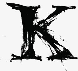 创意字母k素材