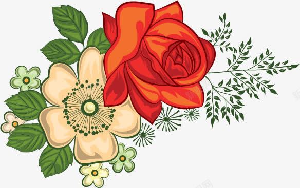 清新手绘花png免抠素材_新图网 https://ixintu.com 唯美 手绘 漂亮 花朵 鲜花