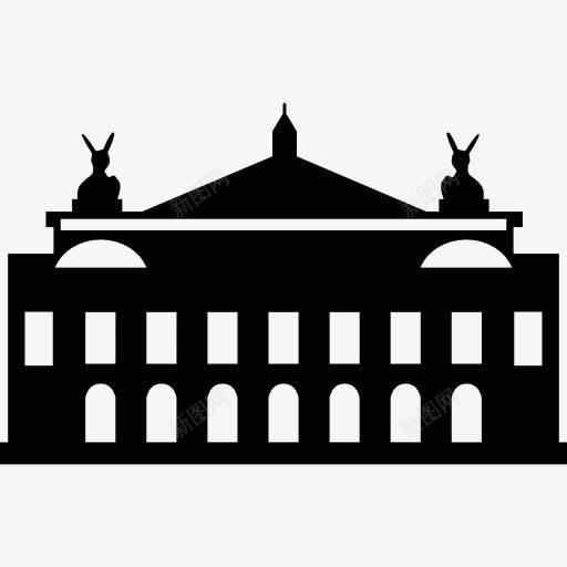 巴黎卡尼尔图标png_新图网 https://ixintu.com 宫殿 巴黎 歌剧 法国 纪念碑