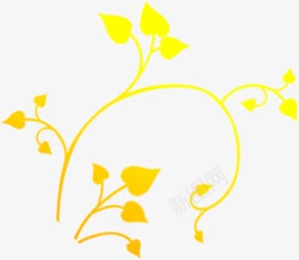 黄色卡通创意花纹png免抠素材_新图网 https://ixintu.com 创意 卡通 花纹 设计 黄色