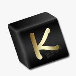 KidZui金黑色和金色图标png免抠素材_新图网 https://ixintu.com Gold KidZui Kidzui 金