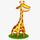 长颈鹿非洲宠物可爱的动物素材