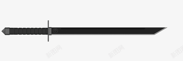长刀矢量图eps免抠素材_新图网 https://ixintu.com 军事 军备 卡通手绘 武器PNG矢量图 武器免扣PNG图 武器矢量 长刀 矢量图