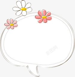 椴滃伓花朵边框矢量图高清图片