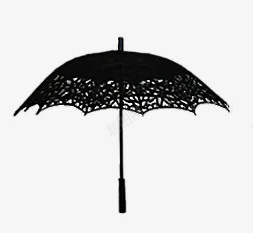 黑色蕾丝遮阳伞png免抠素材_新图网 https://ixintu.com 蕾丝遮阳伞 黑色的伞 黑色遮阳伞