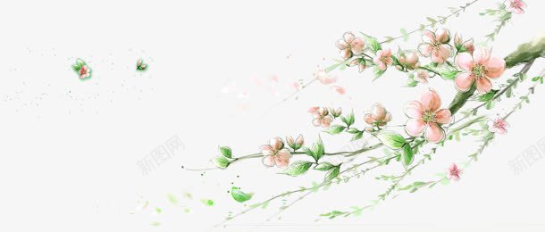 粉色唯美花朵植物创意png免抠素材_新图网 https://ixintu.com 创意 植物 粉色 花朵