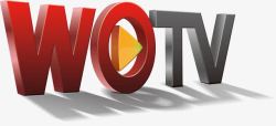 wotv联通沃TV立体标识图标高清图片