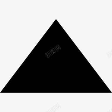 向上三角形符号图标图标