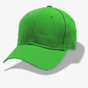 帽子棒球绿色运动帽子素材