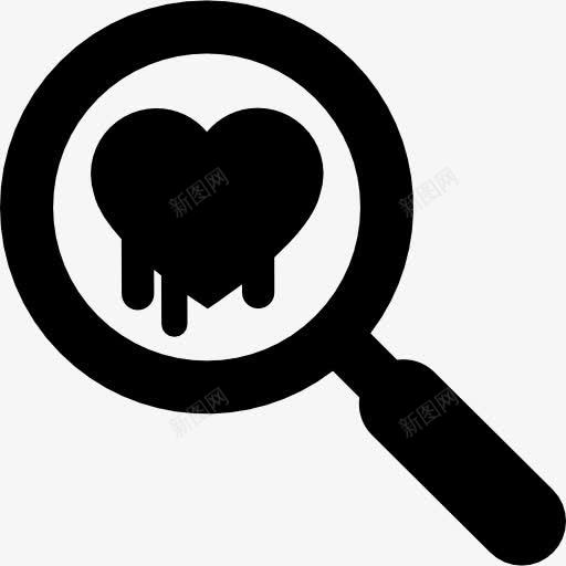 搜索符号安全系统图标png_新图网 https://ixintu.com 安全 安全系统 工具 心脏 放大镜 熔化 界面 符号 系统