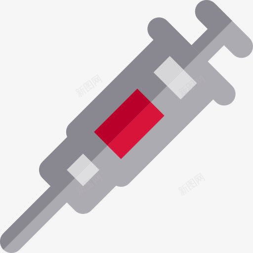 注射器图标png_新图网 https://ixintu.com 医生 医疗 医药 工具和用具 注射器 药品