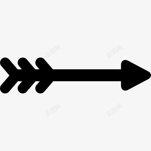 箭头图标png_新图网 https://ixintu.com 奥运会 射箭 弓 武器 箭 运动