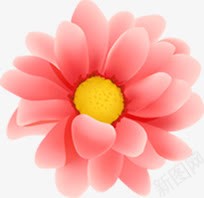 粉色多层花朵艺术png免抠素材_新图网 https://ixintu.com 粉色 艺术 花朵