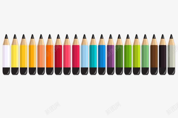 彩色铅笔集锦png免抠素材_新图网 https://ixintu.com 五颜六色的铅笔 产品实物 写字铅笔 削好的铅笔 画画铅笔