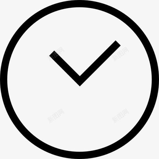 圆形的挂钟图标png_新图网 https://ixintu.com 圆形 圆形时钟 工具 挂钟 接口 时钟 时间 缪图标
