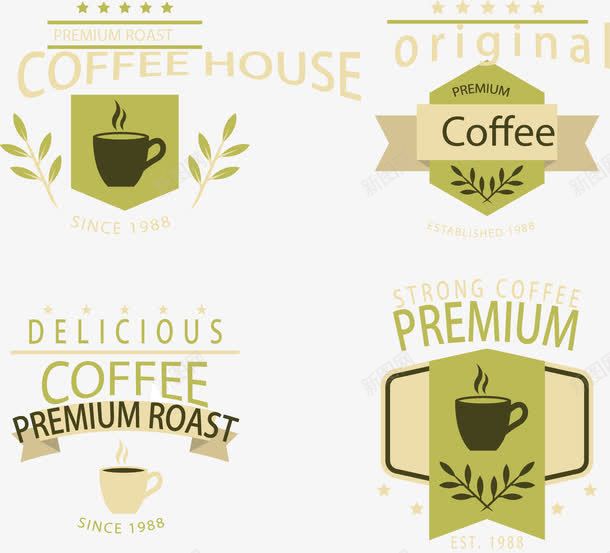 手绘咖啡图标png免抠素材_新图网 https://ixintu.com LOGO 咖啡图标 手绘 标志