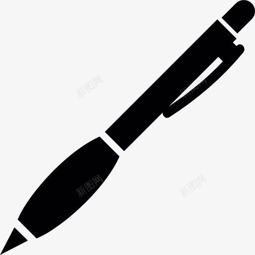 写圆珠笔图标png_新图网 https://ixintu.com 书写工具 写 圆珠笔 教育 笔