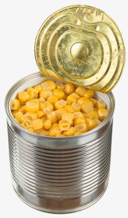 罐头玉米素材