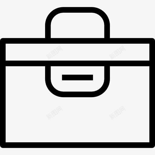 箱图标png_新图网 https://ixintu.com 商务和购物 安全 盒 箱