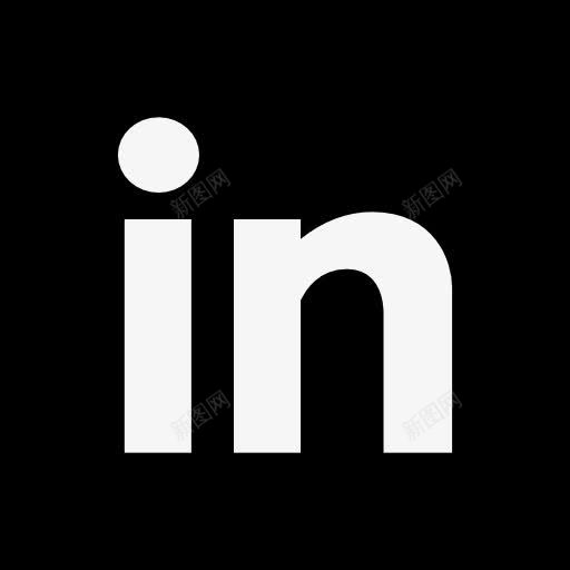 LinkedIn图标png_新图网 https://ixintu.com 标志 标识 物联网 社交媒体 社交网络