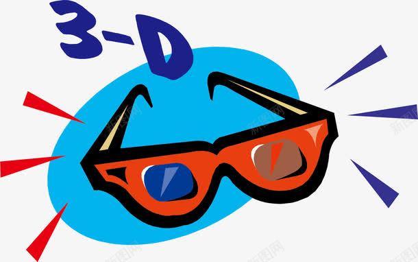 3D眼镜png免抠素材_新图网 https://ixintu.com 3D 3D眼镜PNG 眼镜 眼镜矢量
