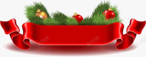 红色圣诞装饰图案矢量图ai免抠素材_新图网 https://ixintu.com 图案 圣诞装饰 红色 矢量图
