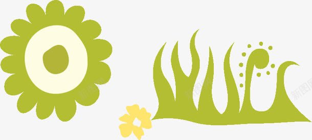 手绘太阳植物png免抠素材_新图网 https://ixintu.com 太阳 手绘 植物 花朵