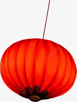 创意红色中国风的灯笼素材