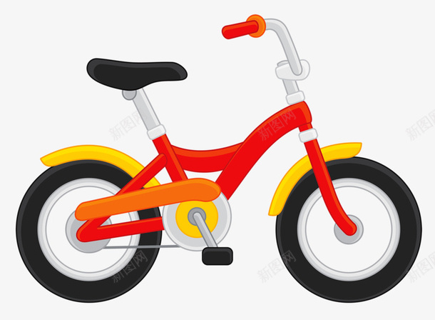 小型自行车png免抠素材_新图网 https://ixintu.com 小型自行车 小孩自行车 小小自行车 自行车