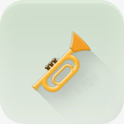 小号音乐图标图标元素png免抠素材_新图网 https://ixintu.com trumpet 小号