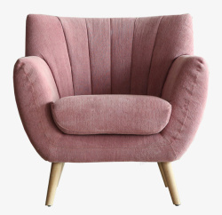 粉色沙发椅子素材