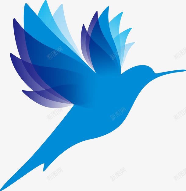 蓝色和平鸽png免抠素材_新图网 https://ixintu.com 创意 和平 和平鸽 蓝色