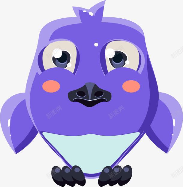 卡通紫色小鸡图标png_新图网 https://ixintu.com 动物 卡通游戏 卡通紫色小鸡 图标 小鸡 游戏 游戏图标 游戏角色 游戏角色图标 游戏道具 紫色 角色 道具