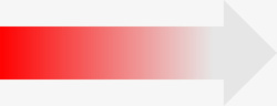 灰色箭头箭头渐变红灰色指引箭头高清图片