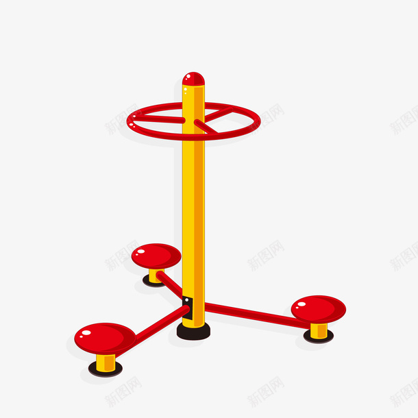 健身器材png免抠素材_新图网 https://ixintu.com 健身器材 创意卡通 卡通插图 插图 运动健身