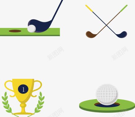 高尔夫logo图标图标