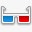 眼镜fatcowHostingiconspng免抠素材_新图网 https://ixintu.com 3d Glasses 眼镜