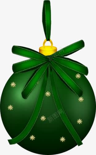 绿色圣诞球png免抠素材_新图网 https://ixintu.com Christmas merry 圣诞球 圣诞装饰