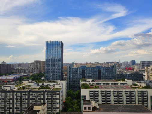 商务城市蓝天高端背景照片背景