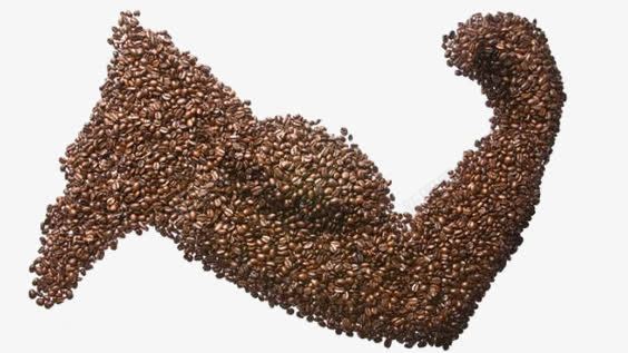创意咖啡豆png免抠素材_新图网 https://ixintu.com 创意 咖啡豆 手臂 肌肉