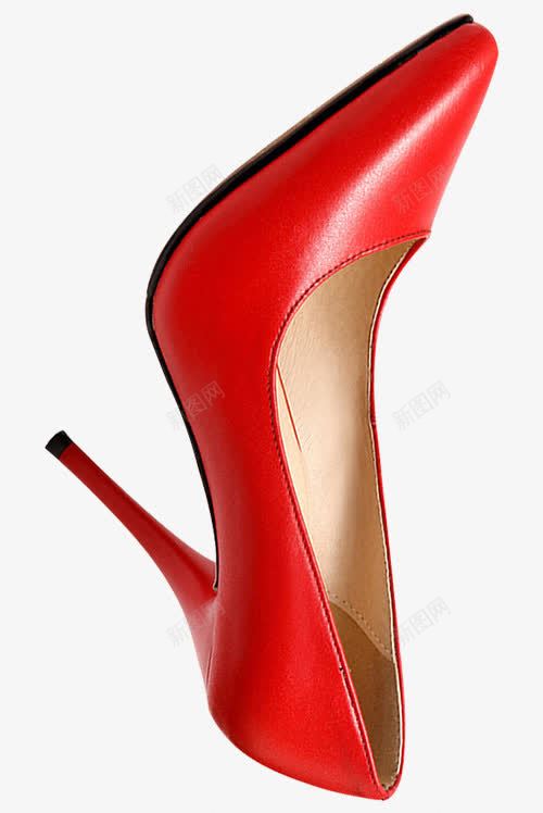 一只红色高跟鞋png免抠素材_新图网 https://ixintu.com 一只 实物 红色 高跟鞋