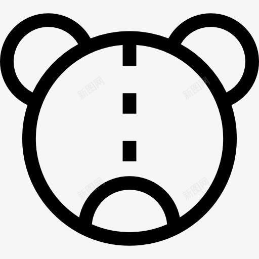 泰迪熊图标png_新图网 https://ixintu.com 木偶 玩具熊 童年 蓬松